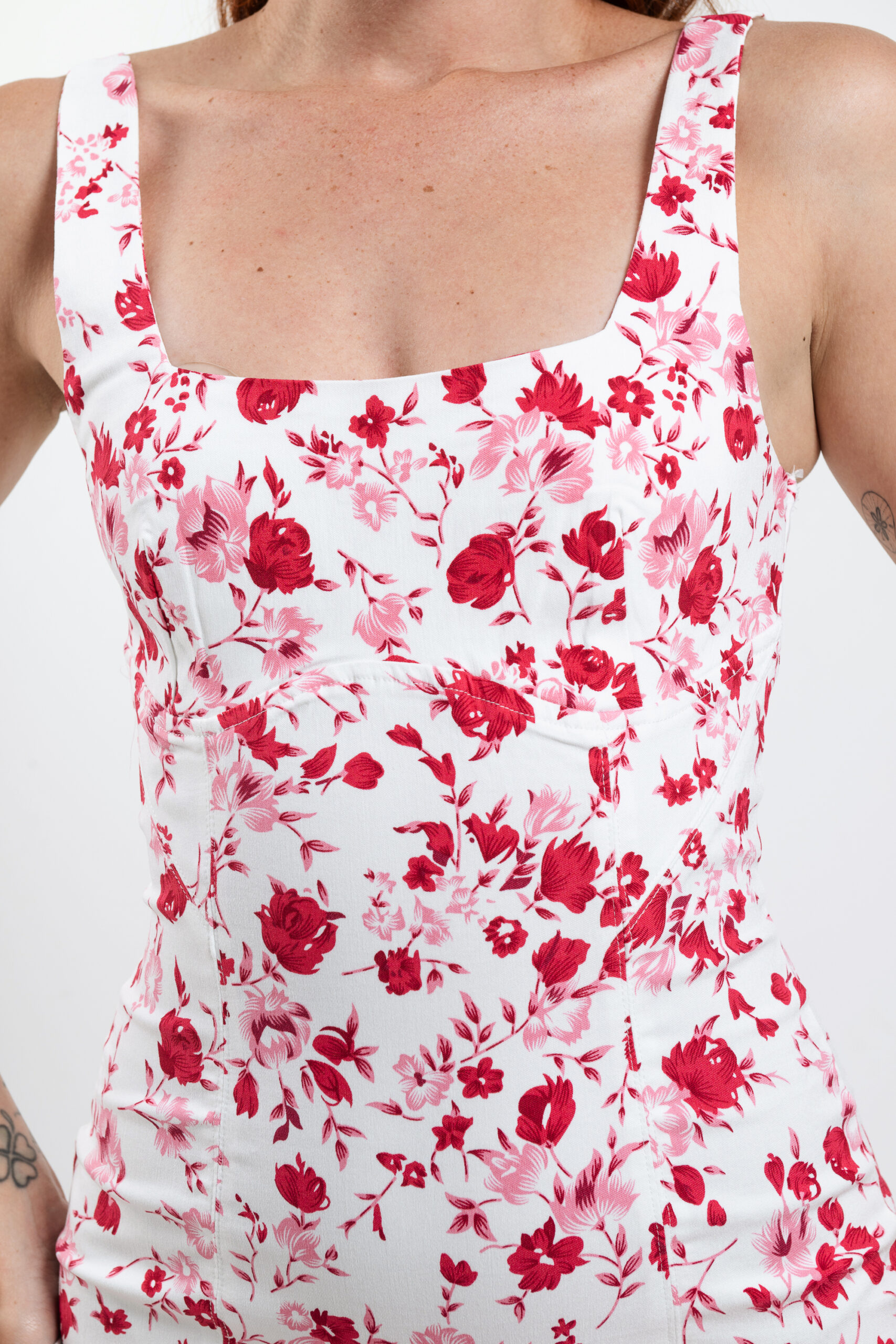 Midi dress rosado - Imagen 2